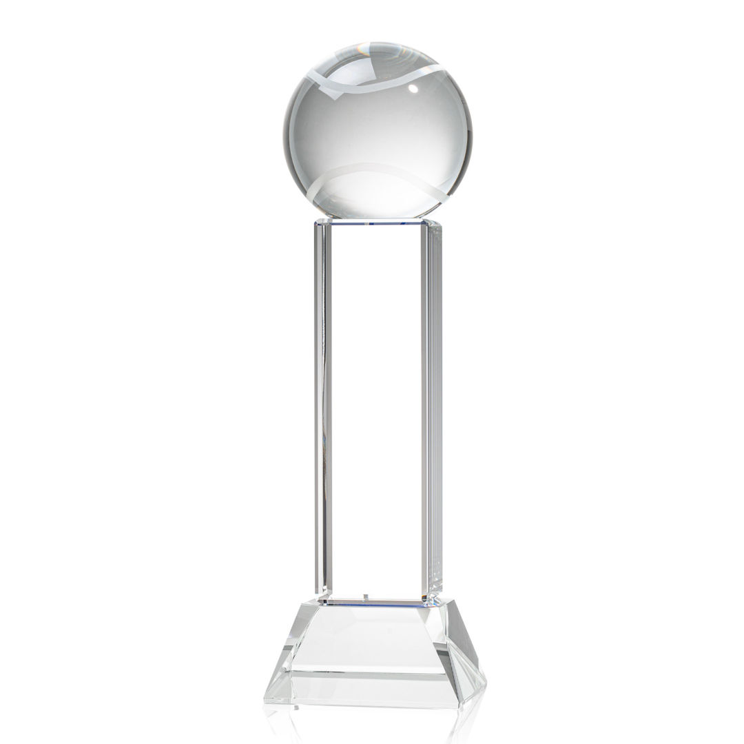 Tennis Ball VividPrint™ Award on Stowe - Clear 7