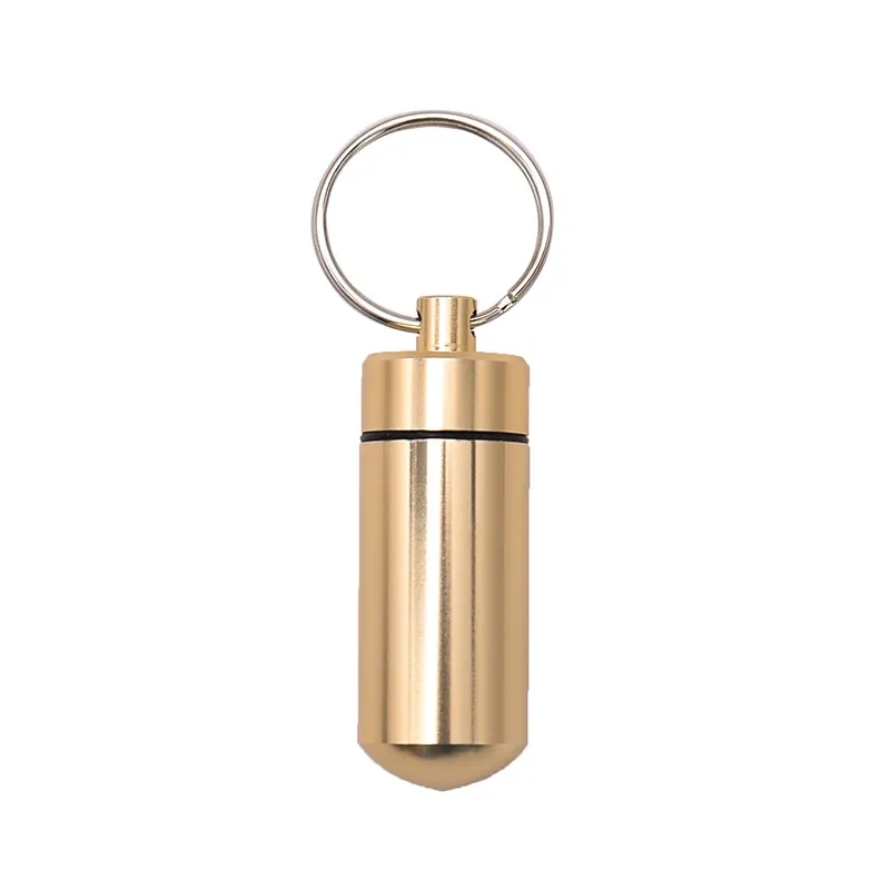 Aluminum Pill Case Keychain 11