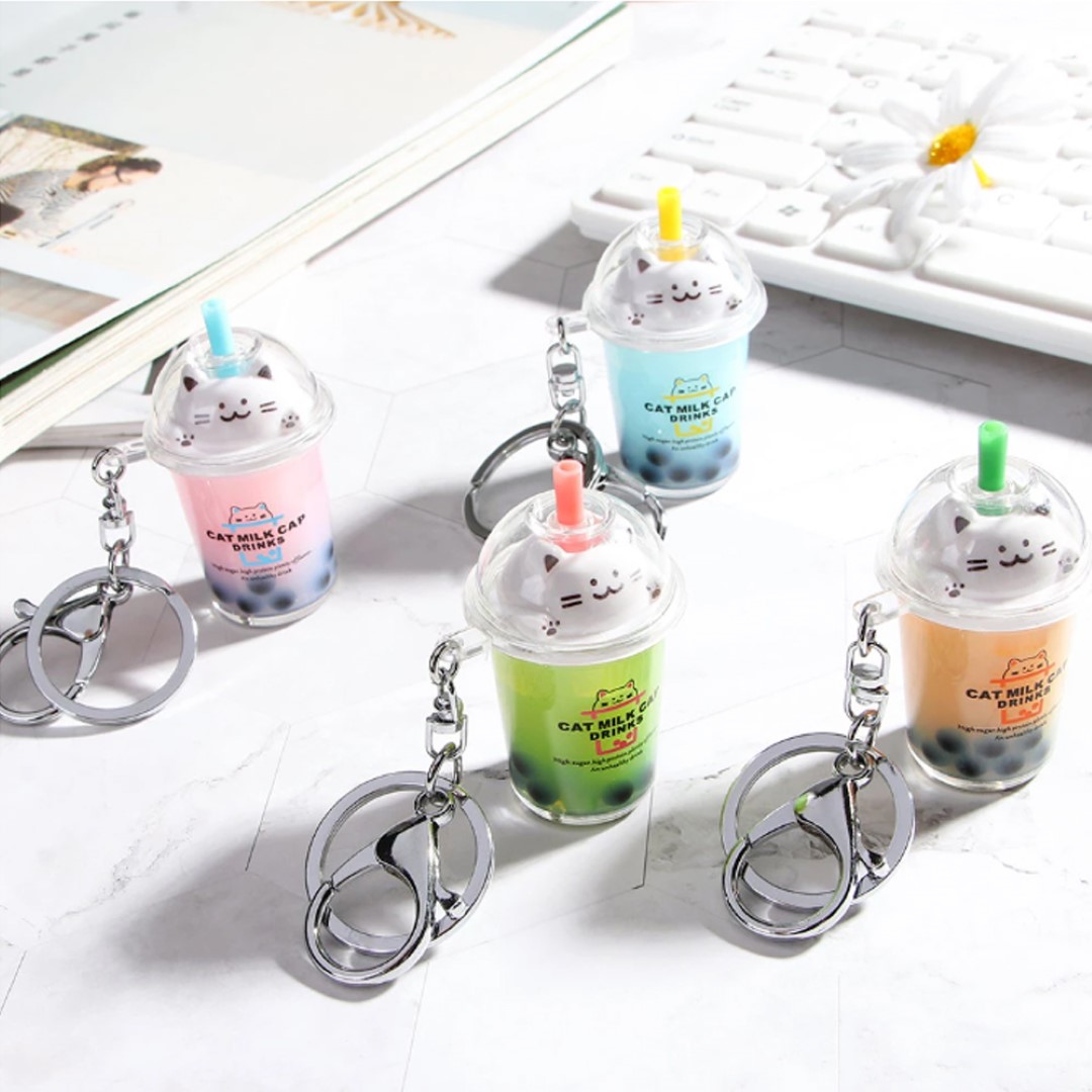 Milktea Designed Key Chain 6