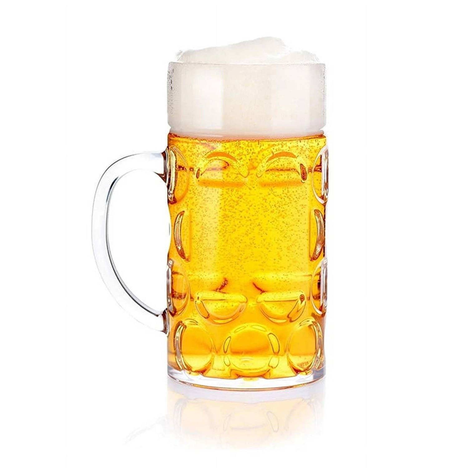 32 oz Clear Plastic Beer Mug 11