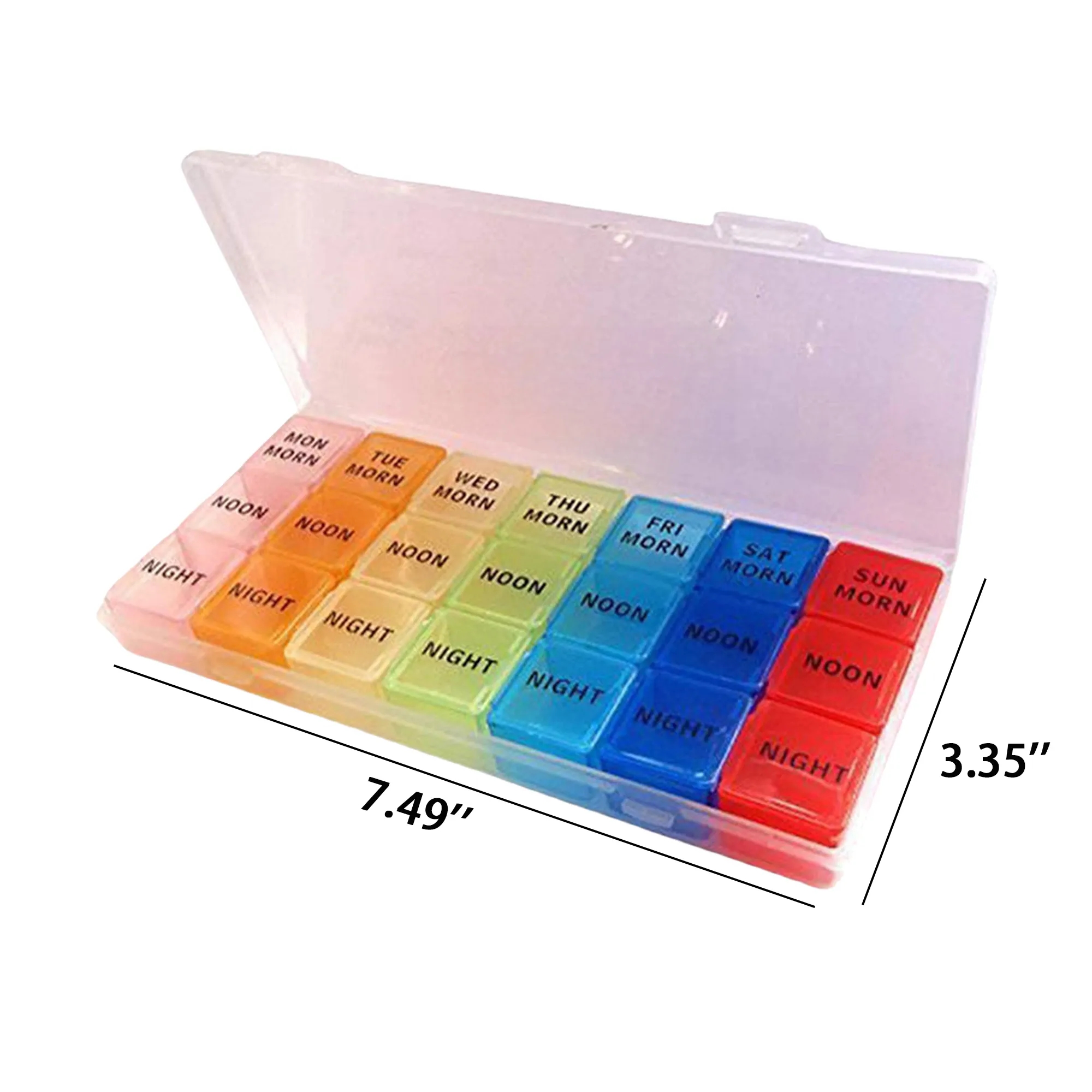 Compact Pill Organizer Travel Case MOQ20 2