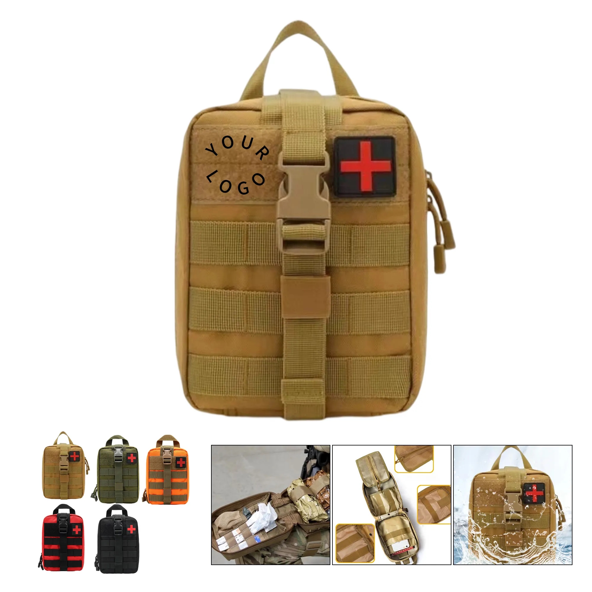 8x6 Inch Outdoor First Aid Kit 2