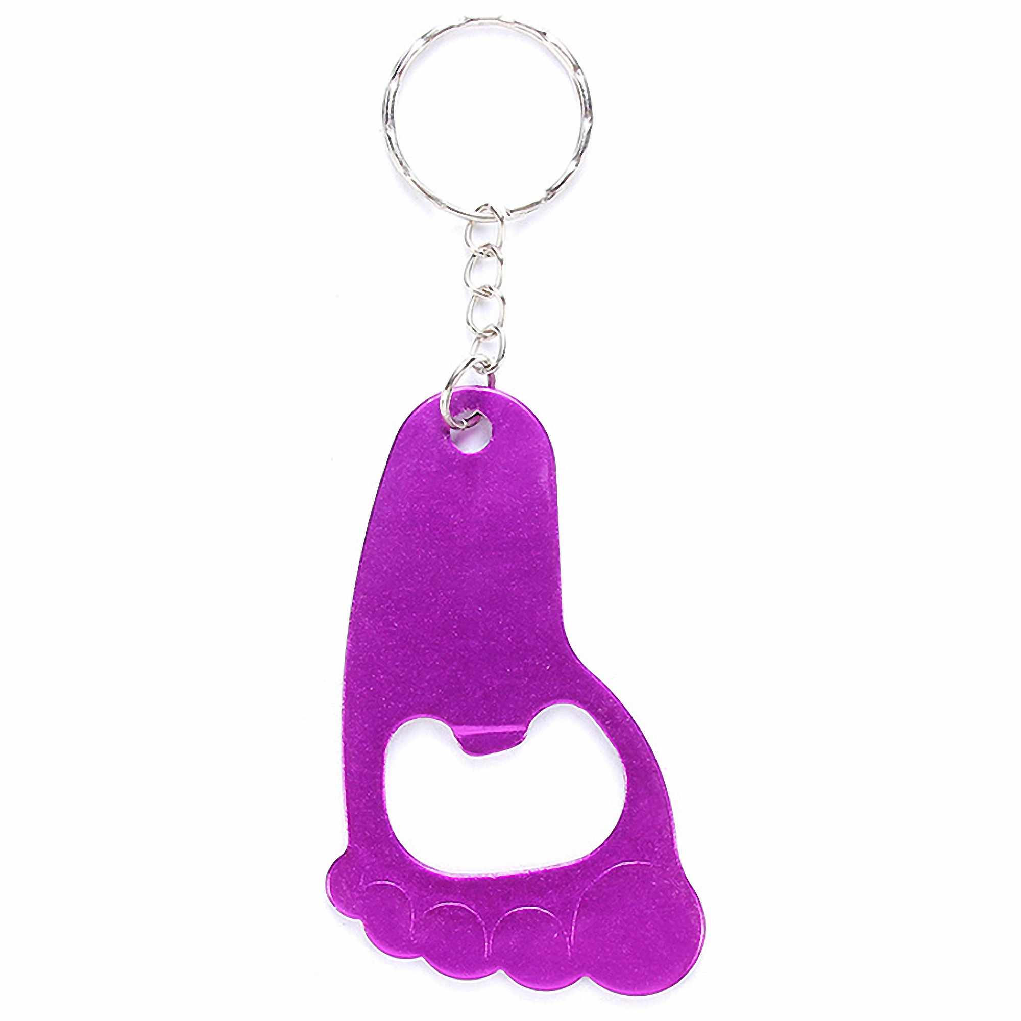 Foot Shape Keychain Bottle Opener 4
