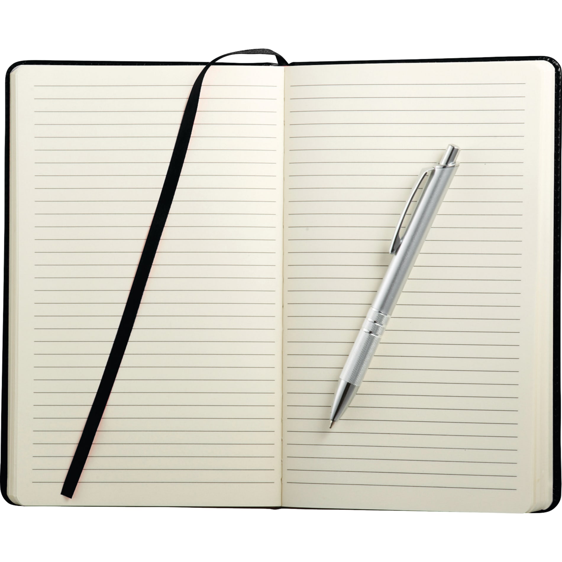 FSC® Mix 6" x 8.5" Viola Bound Notebook with Pen 34