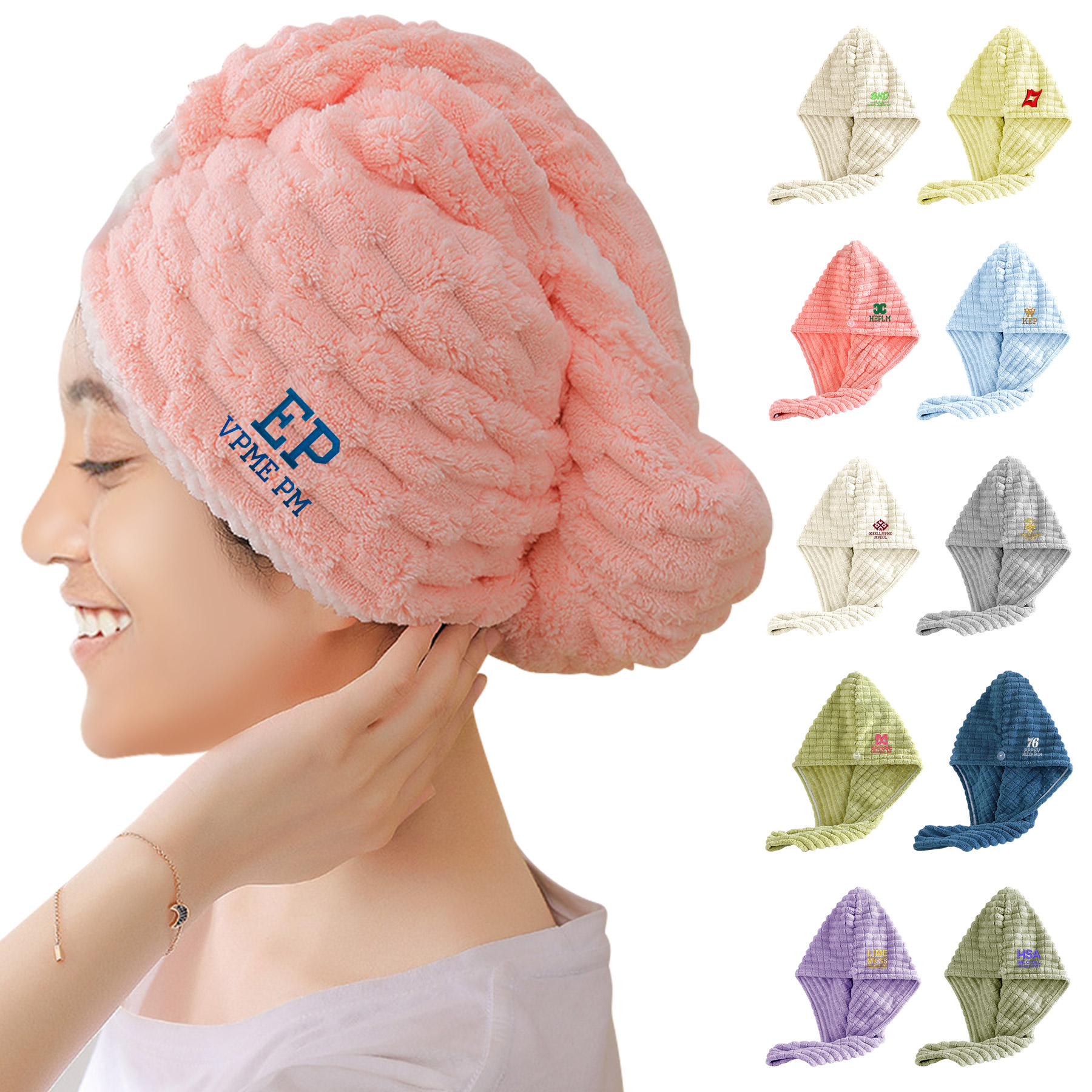 Quick Dry Hair Hat Cap 4