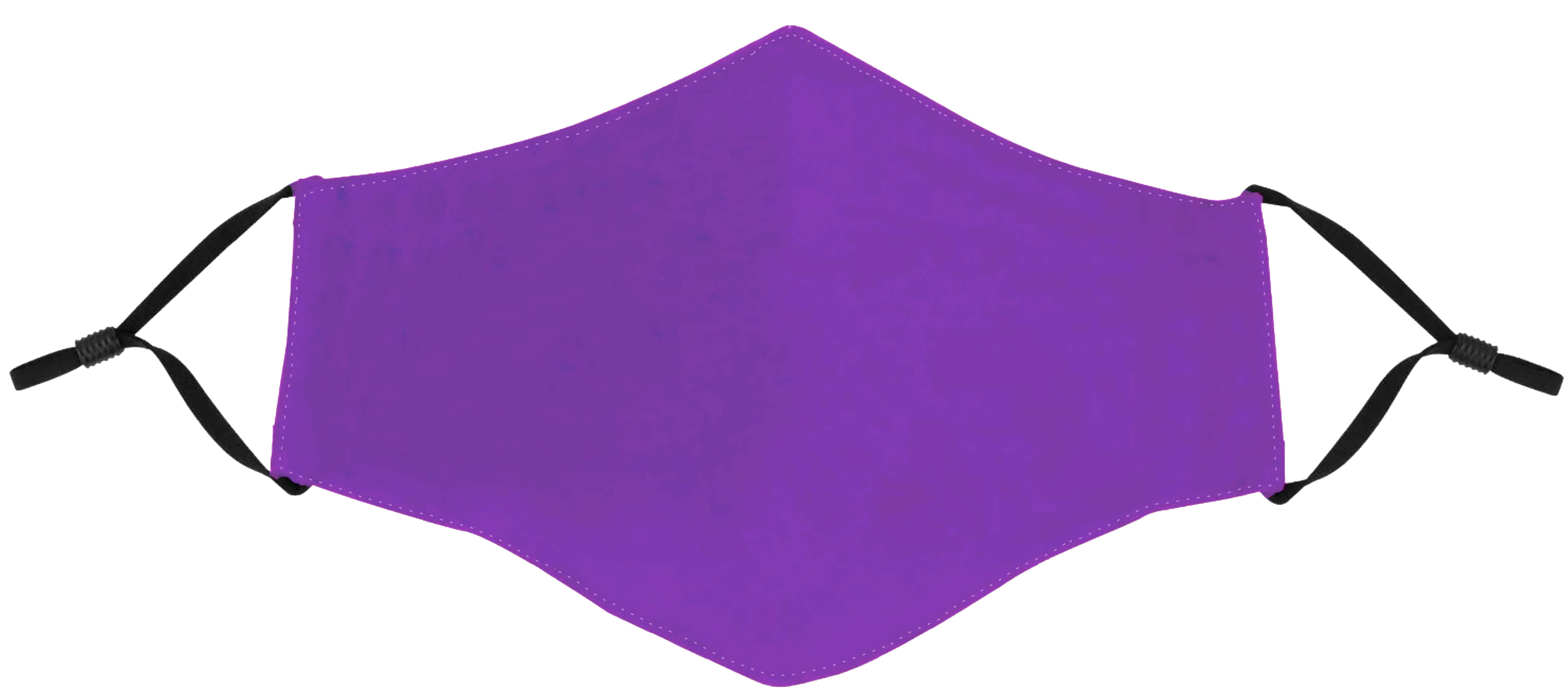 Lavender Face Mask with Adjustable Ear Loops 1