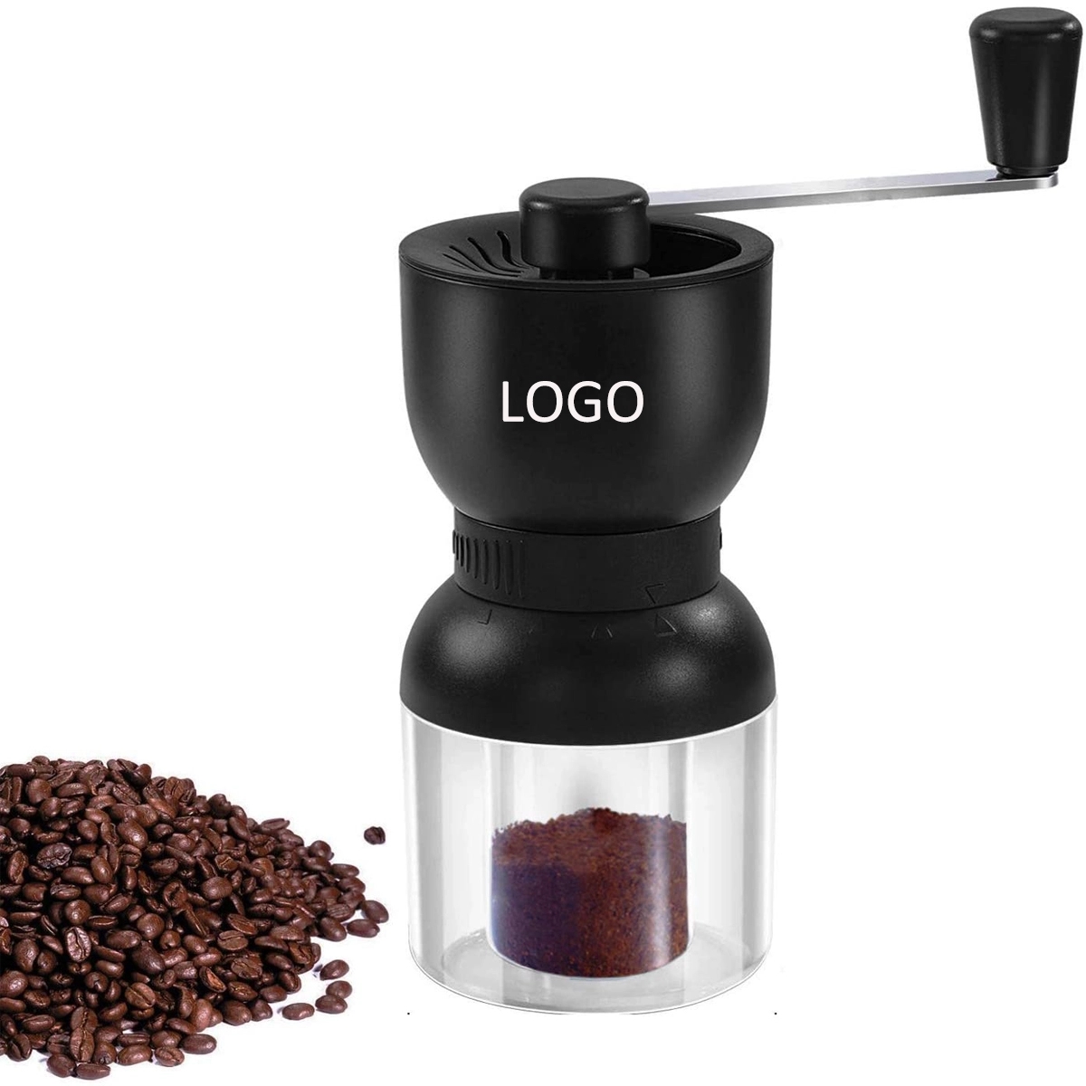 Manual Coffee Grinder with Ceramic Burrs 4