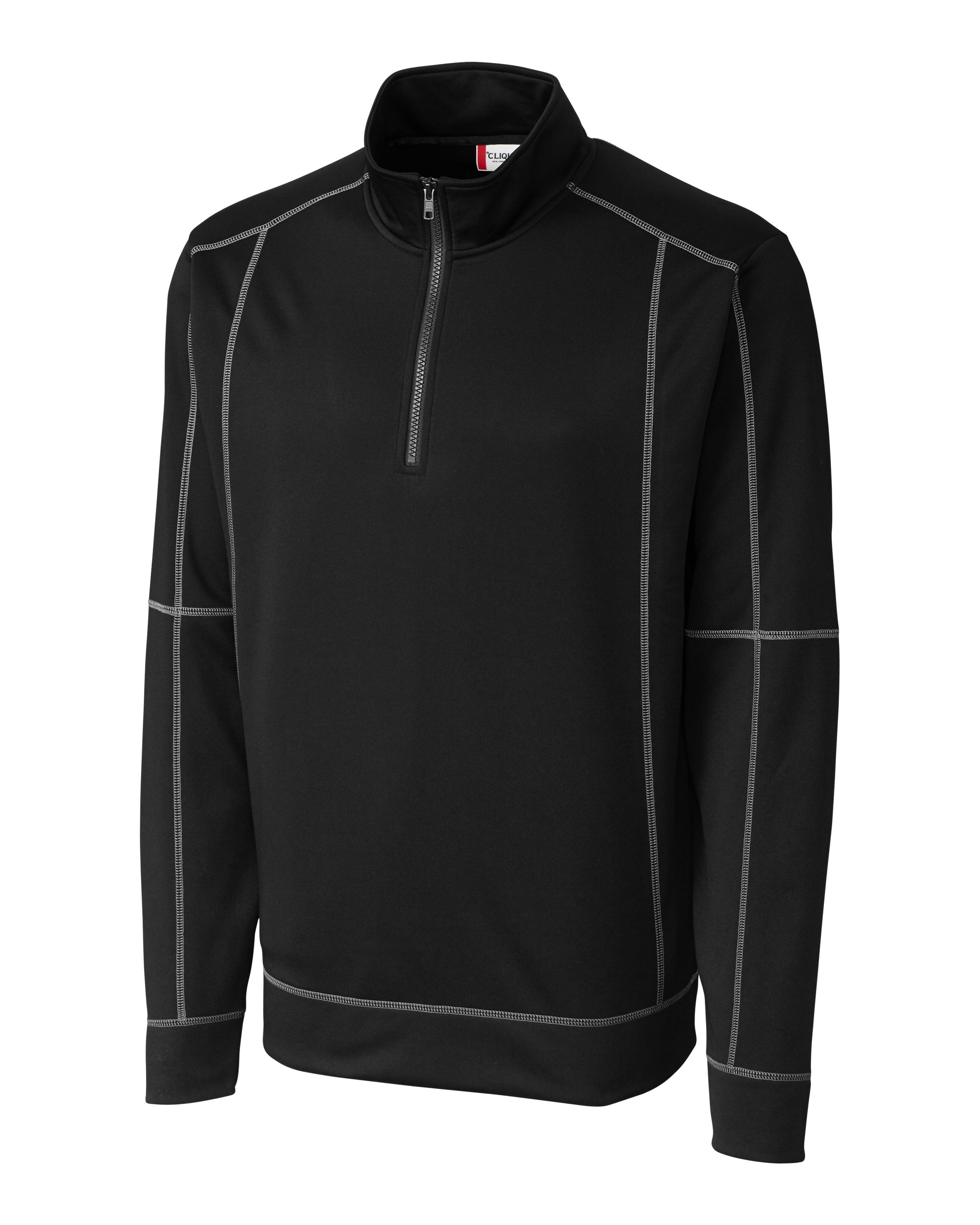 Helsa Performance Mens Half Zip Pullover Sweatshirt