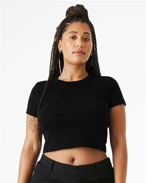 Women's Micro Rib Baby Tee - 1010 32
