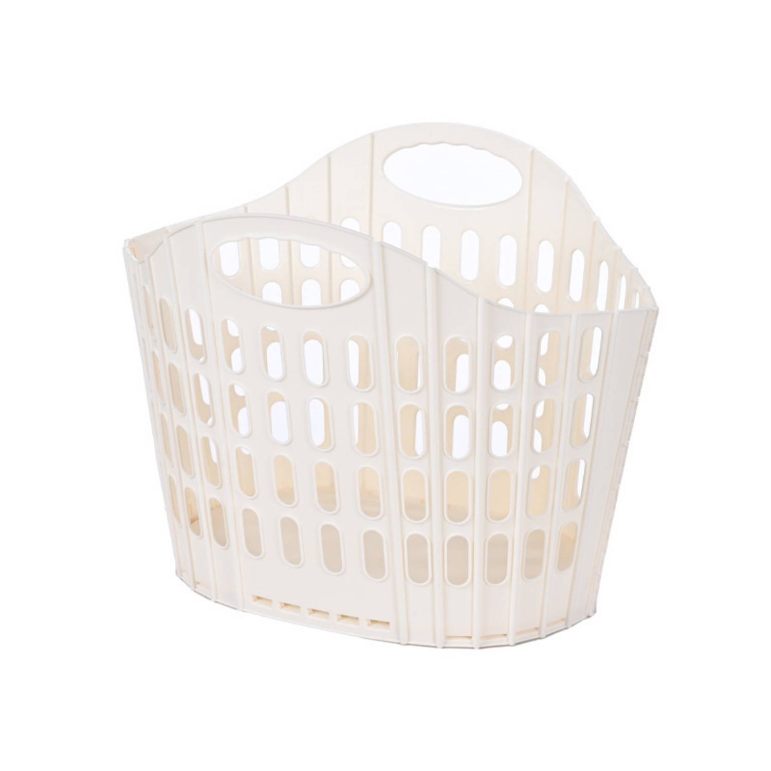 65L Foldable Large Capacity Plastic Laundry Basket 2