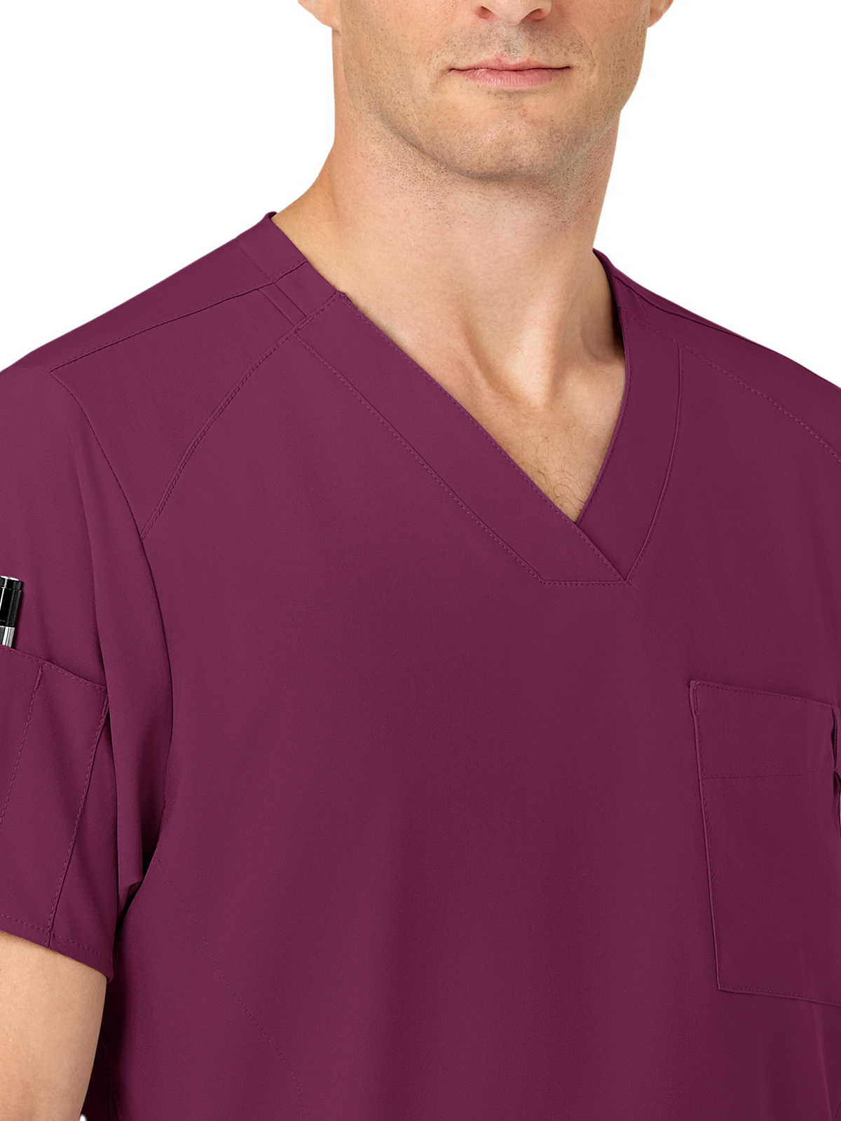 Wink - W123 - Men's Six-Pocket V-Neck Top 3