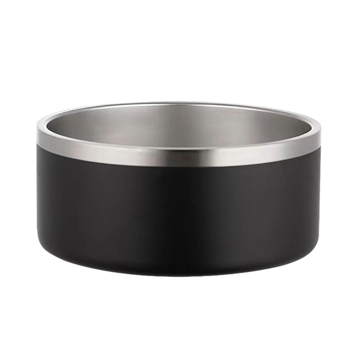 7 Inch Pet Bowl with Polished Finish 9