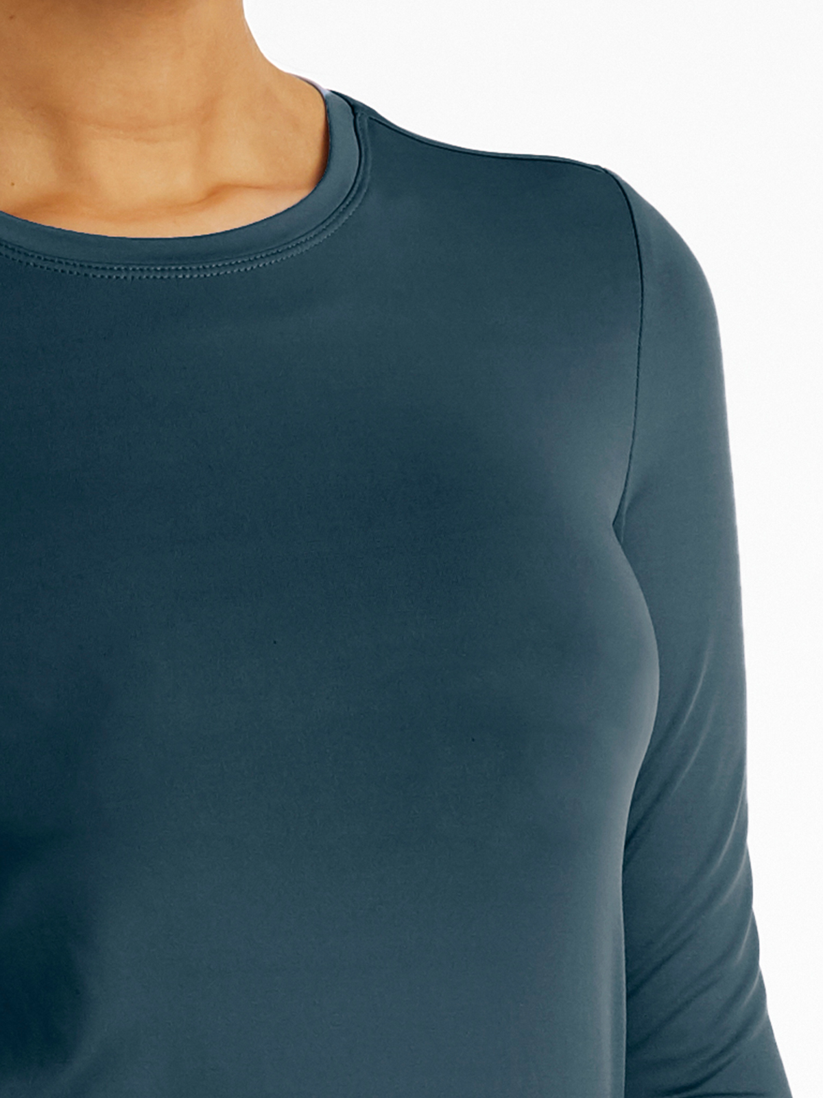 Maevn - Bestee - Women's Basic Long Sleeve Underscrub Tee 22