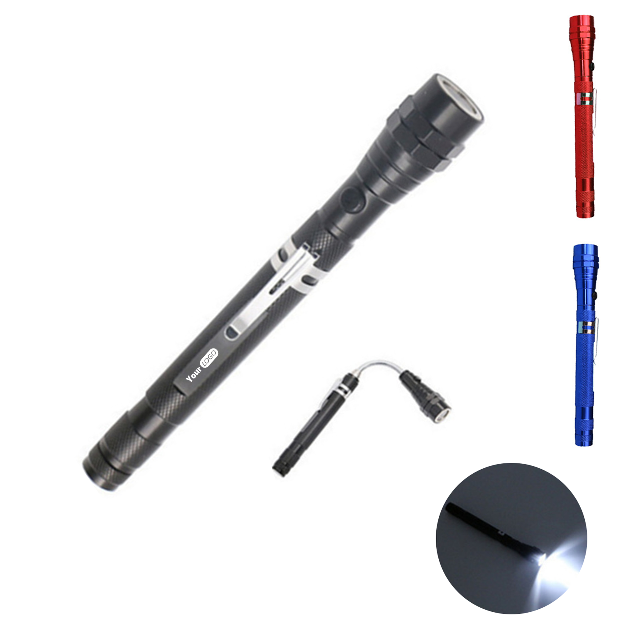 LED Telescopic Magnetic Tool - Compact & Versatile 3