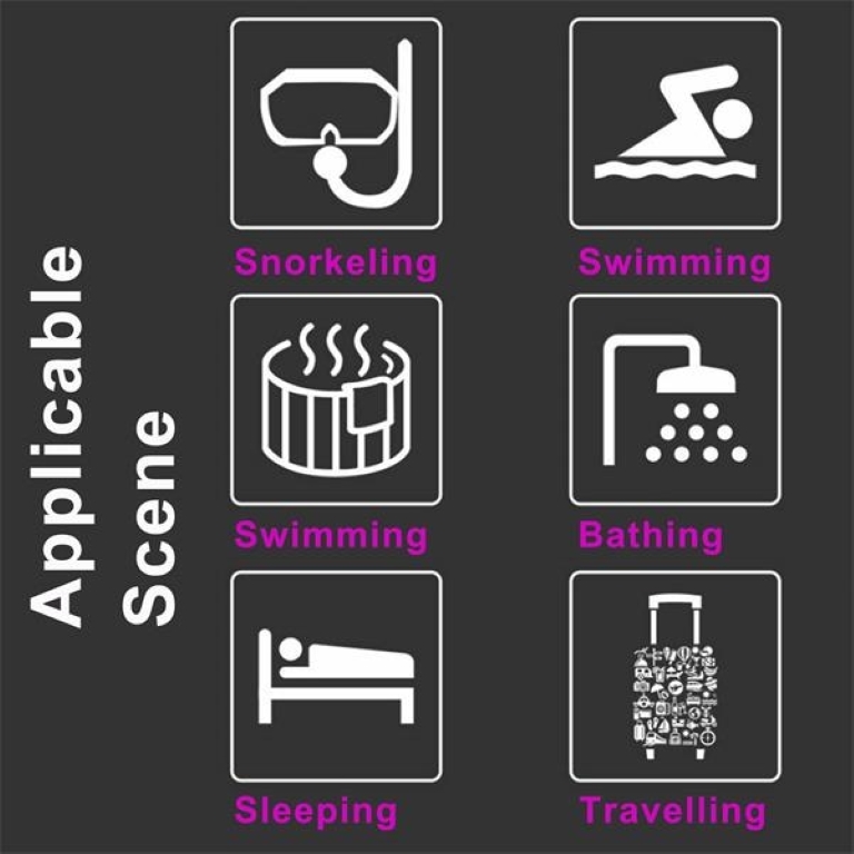 Swimming Silicone Earplugs Sleeping Nonoise In Case 2