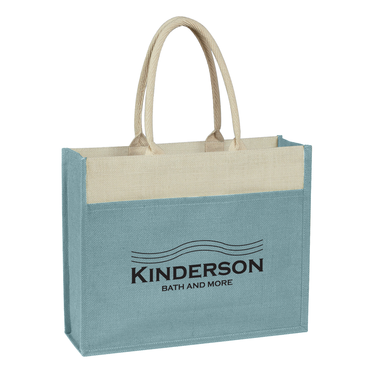 Jute Tote Bag With Front Pocket, custom tote bag with logo imprint 10