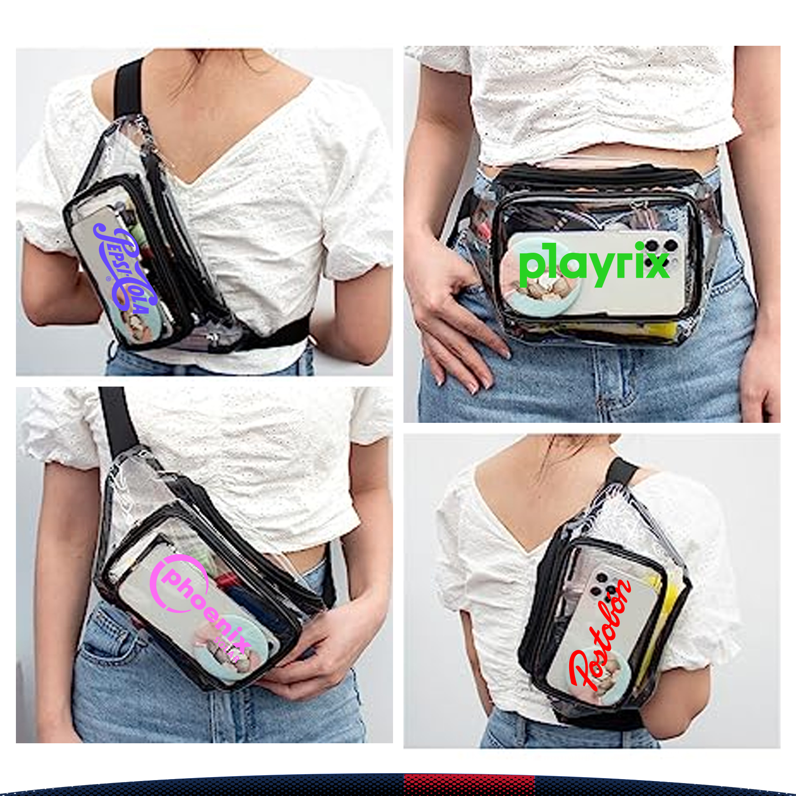 Weoye Clear Fanny Pack 1