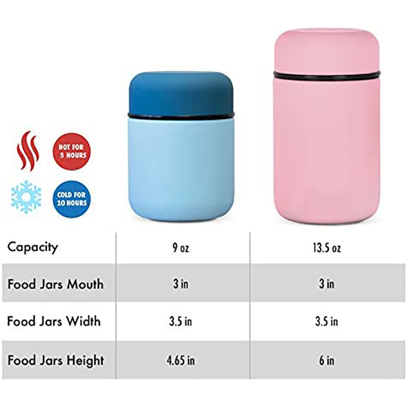 13.5oz Stainless Steel Lunch Thermos 2