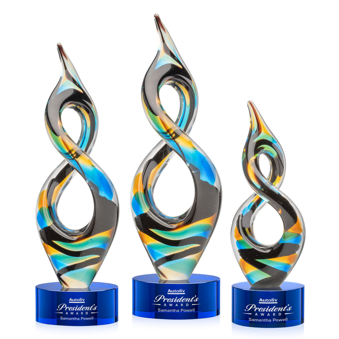 Cosenzo Award on Marvel Base - Blue 7