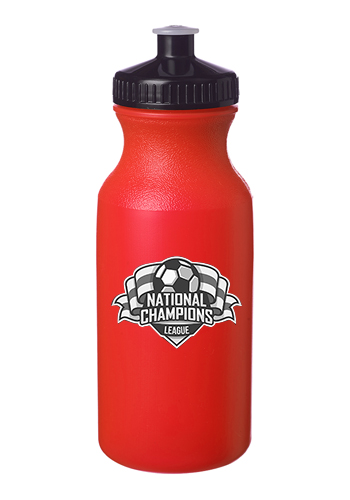 20 oz. Water Bottles with Push Cap 20