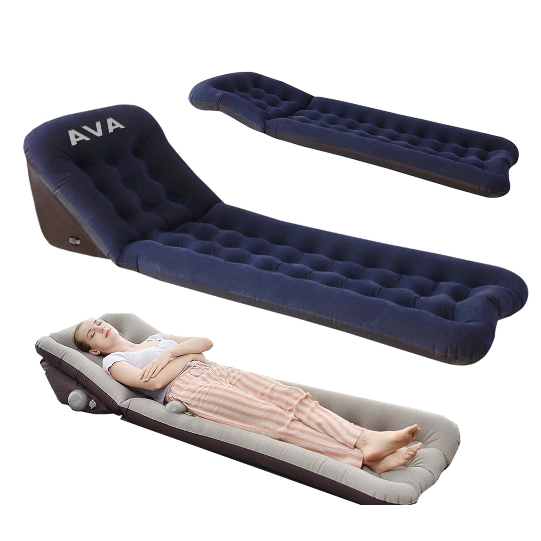 Outdoor Moisture Proof Inflatable Mat 3
