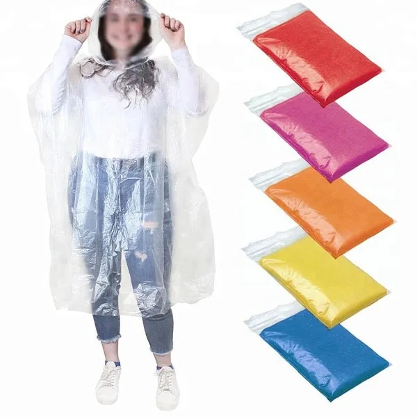 Disposable Rain Poncho 1