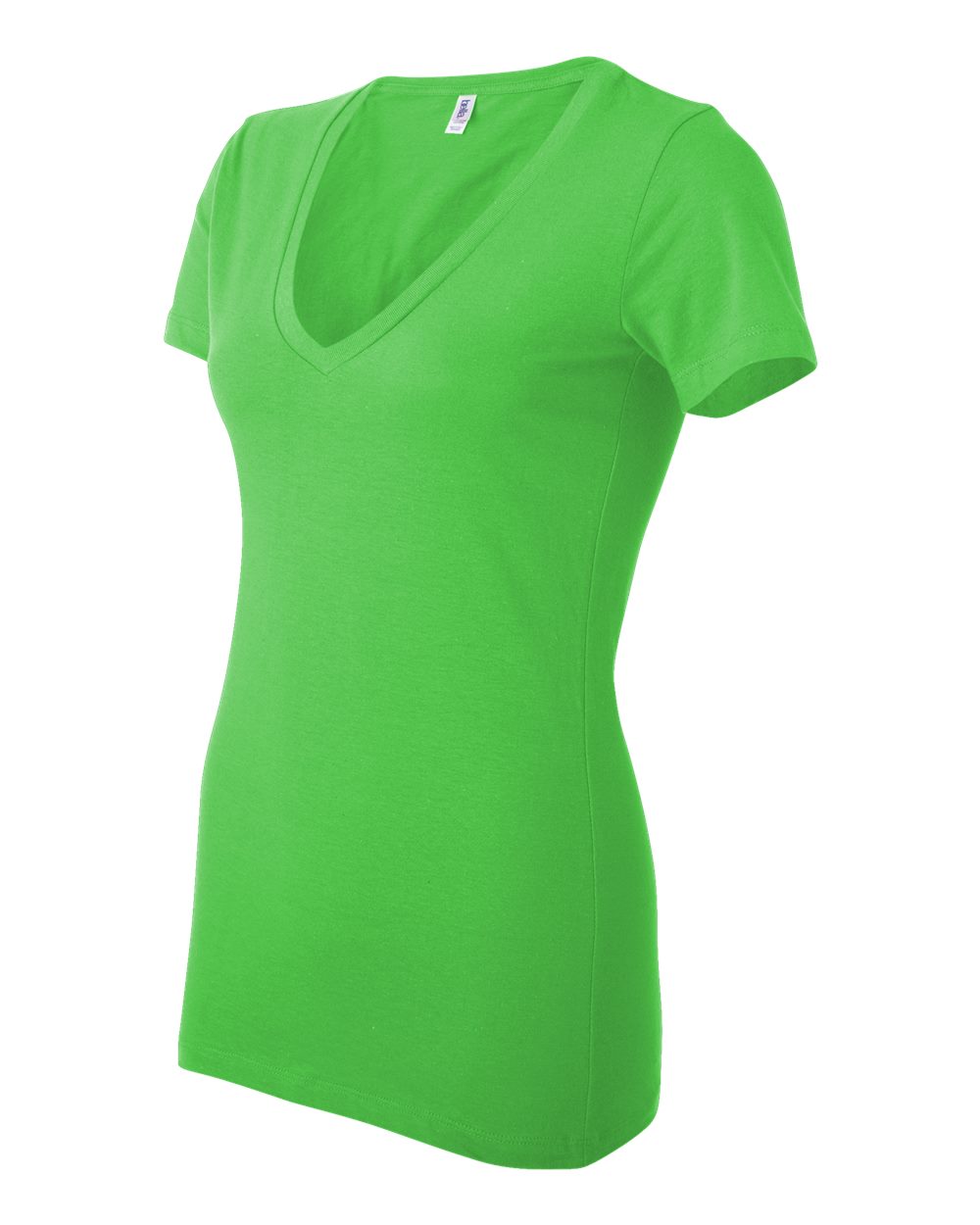 Women's Jersey Deep V-Neck Tee - 6035 13