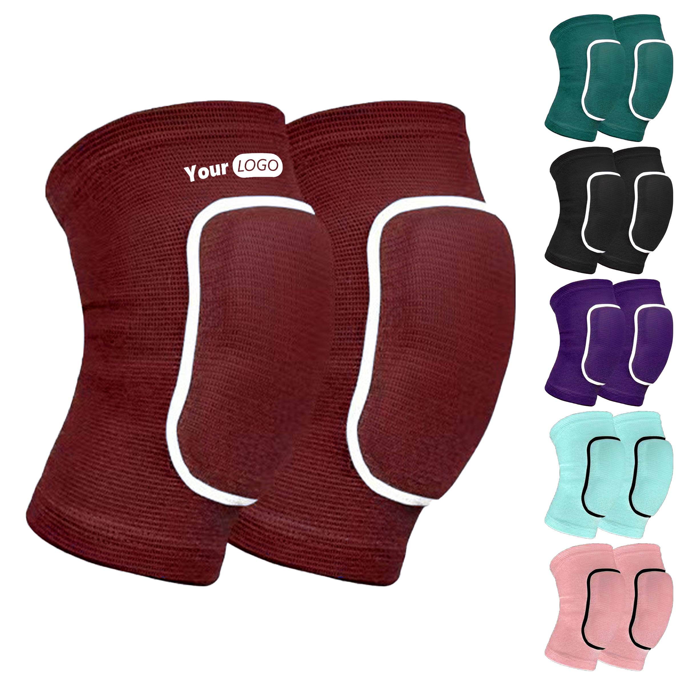 Nylon Dance & Fitness Knee Pads ?C Extra-Thick Padding For Maximum Protection 1