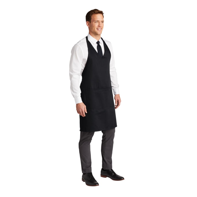 Port Authority Easy Care Tuxedo Apron With Stain Release. 3