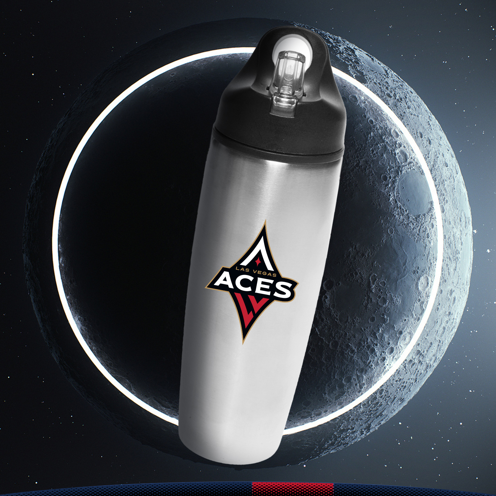 Aquk Stainless Steel Sports Bottle - 28.5 OZ., custom water bottle with logo imprint 6