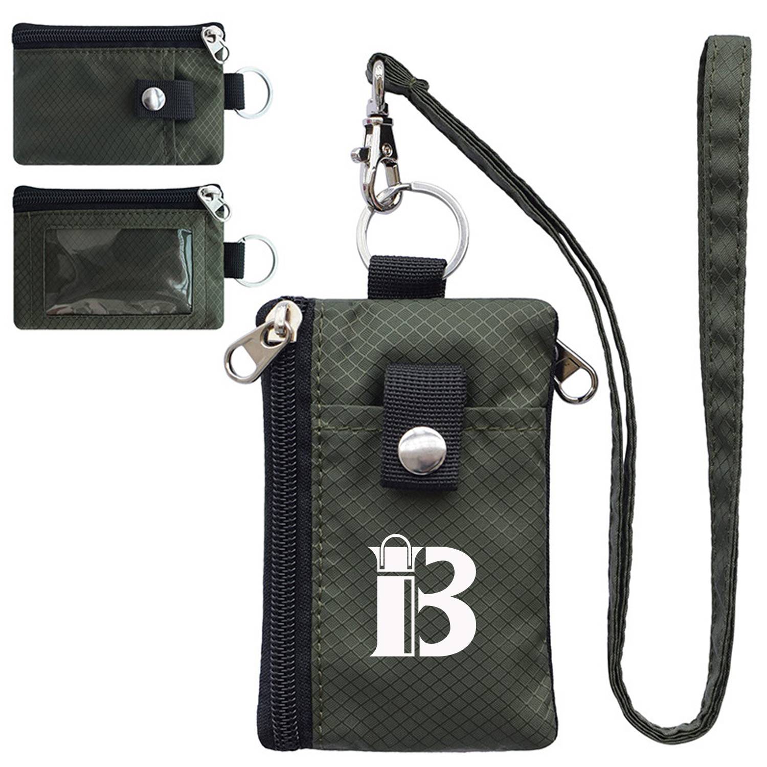 Nylon Small RFID Blocking Wallet with ID Window 3