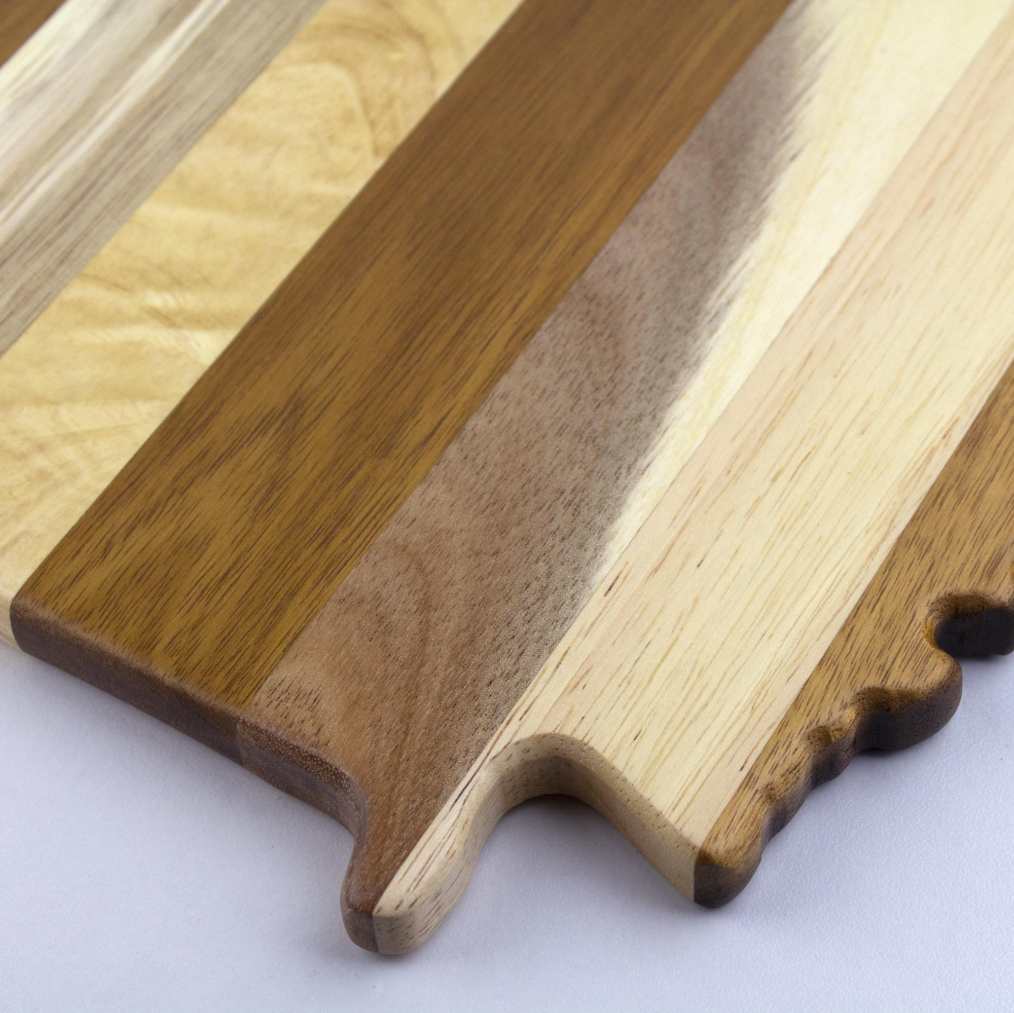 Rock & Branch® Shiplap Series Georgia State Shaped Wood Serving and Cutting Board 4