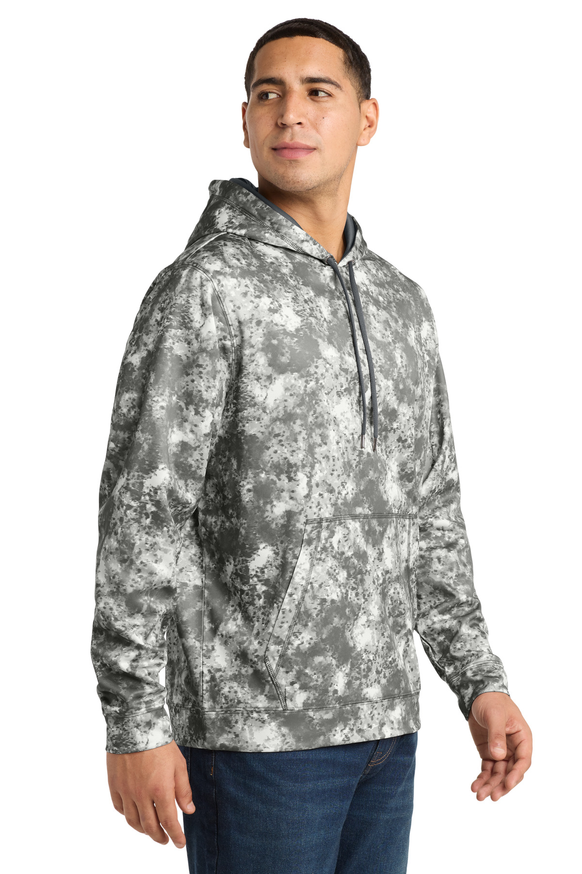 Sport-Tek Sport-Wick Mineral Freeze Fleece Hooded Pullover. ST230 9