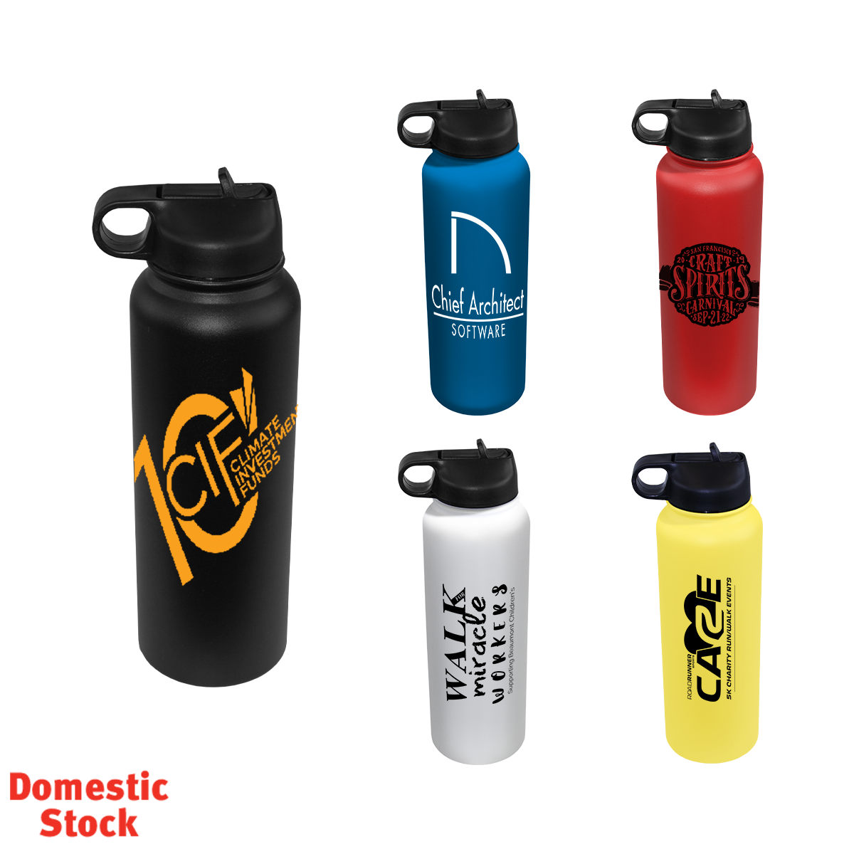 32 oz. Memphis Sports Bottle with Straw Lid 11
