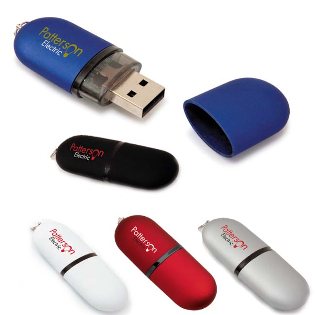 Universal Source® 8 GB Oval USB 2.0 Flash Drive