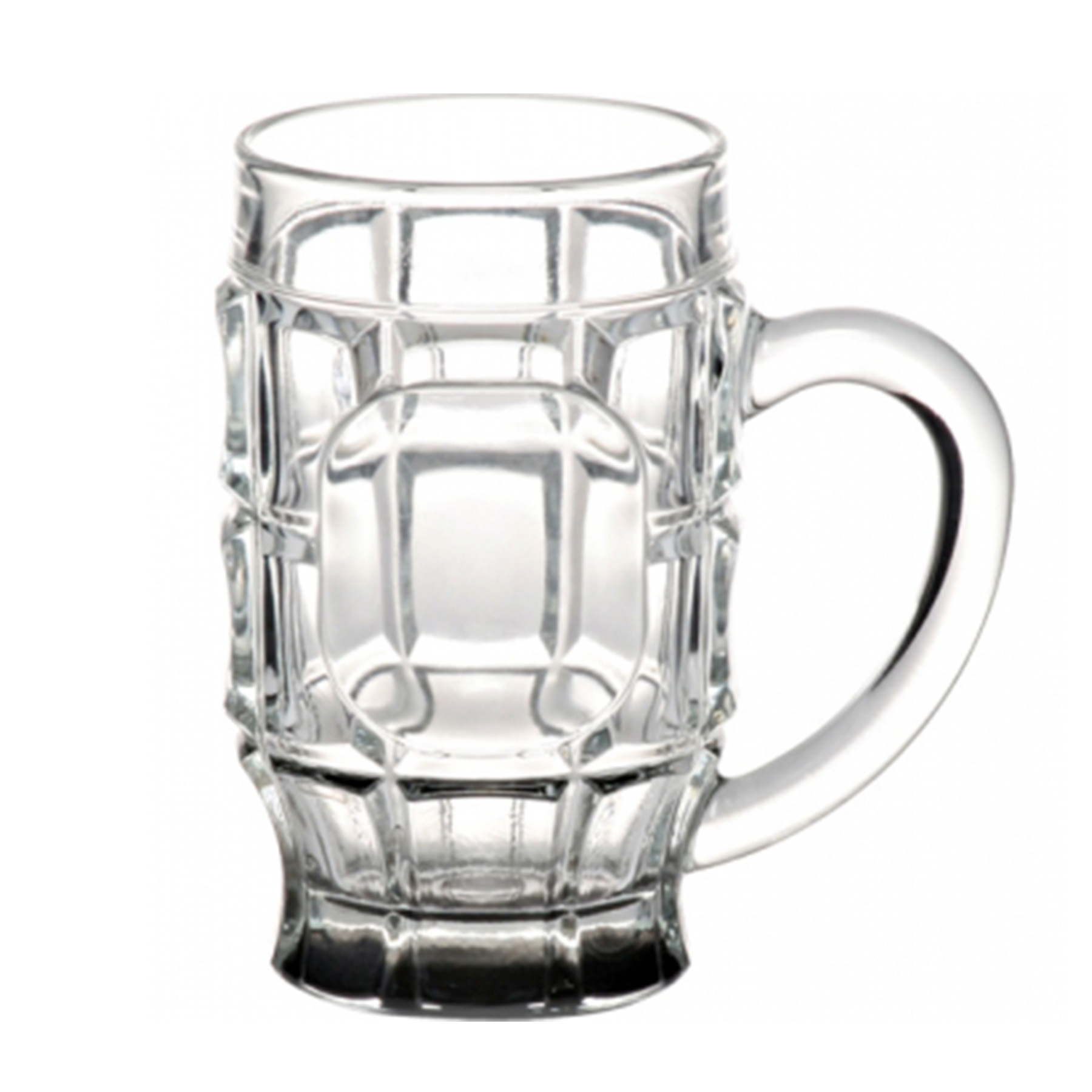 Durwin Dimpled Glass Beer Mugs - 17.75 OZ. 9