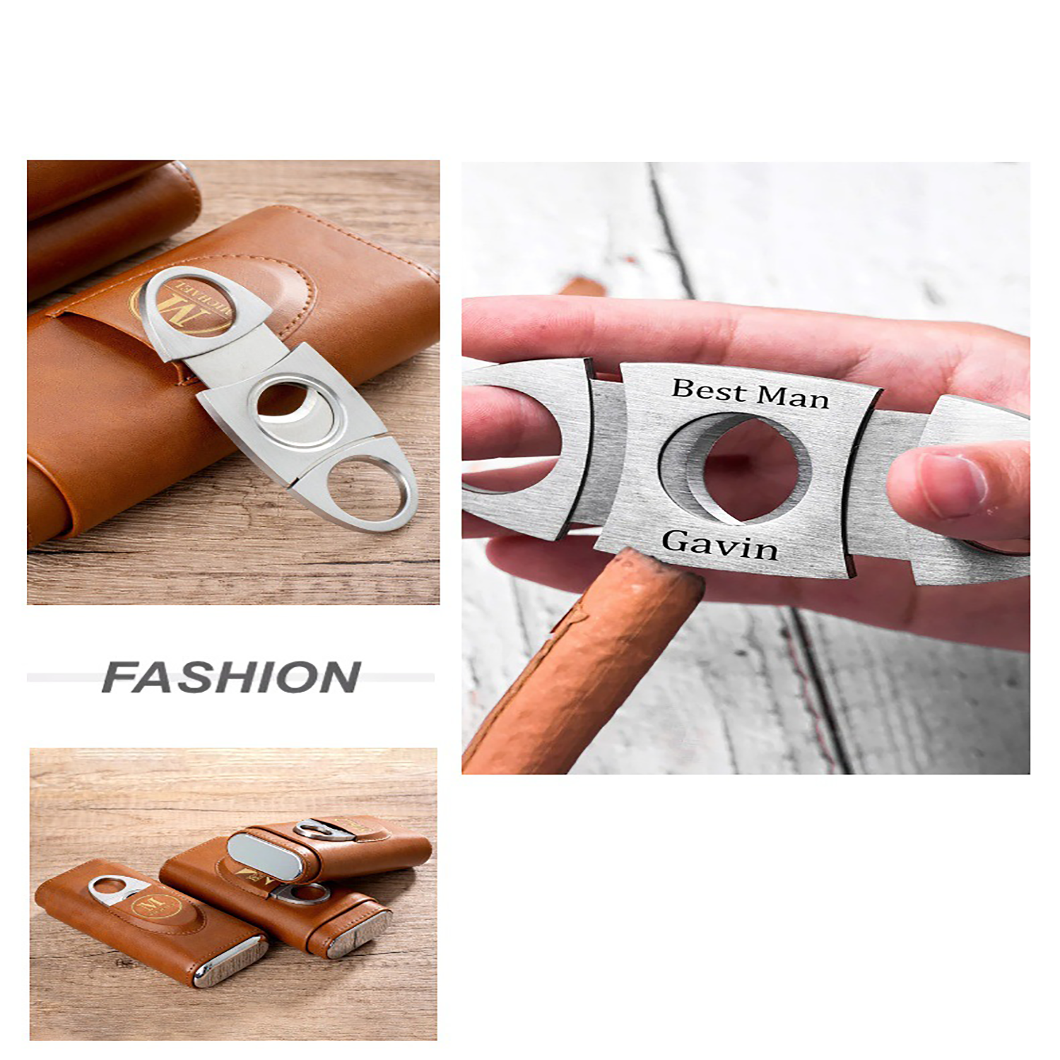Portable Cigar Cutter Set 3