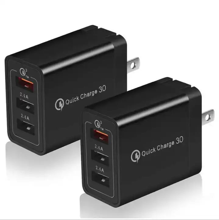30W Folding QC 3.0 Fast USB Wall Charger 7