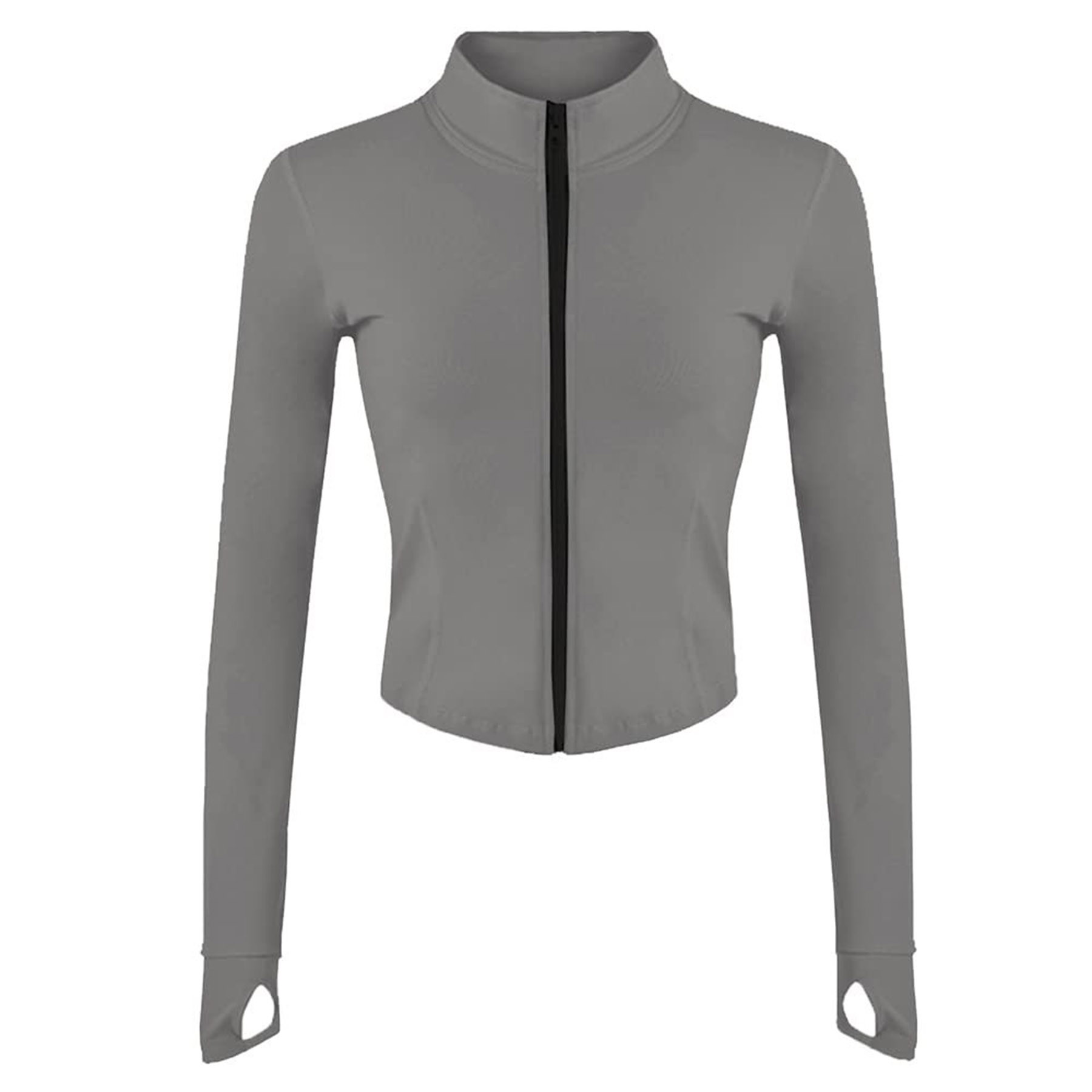 Womens Lightweight Full Zip Running Track Jacket 4