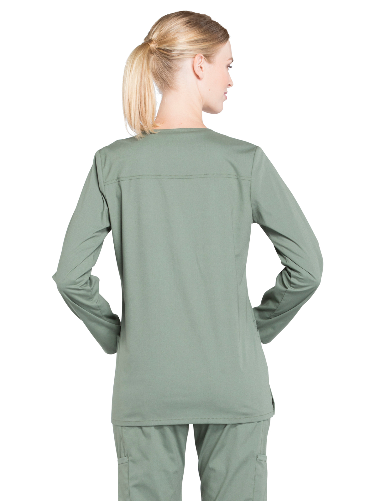 Cherokee - Workwear Professionals - Women's Snap Front Jacket 45
