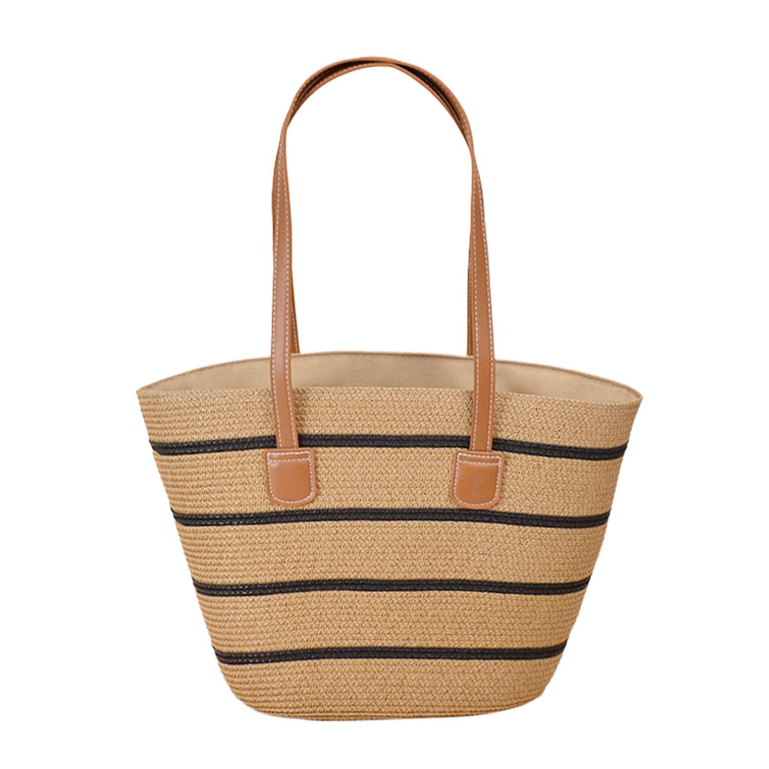 Straw Beach Tote Bag 6
