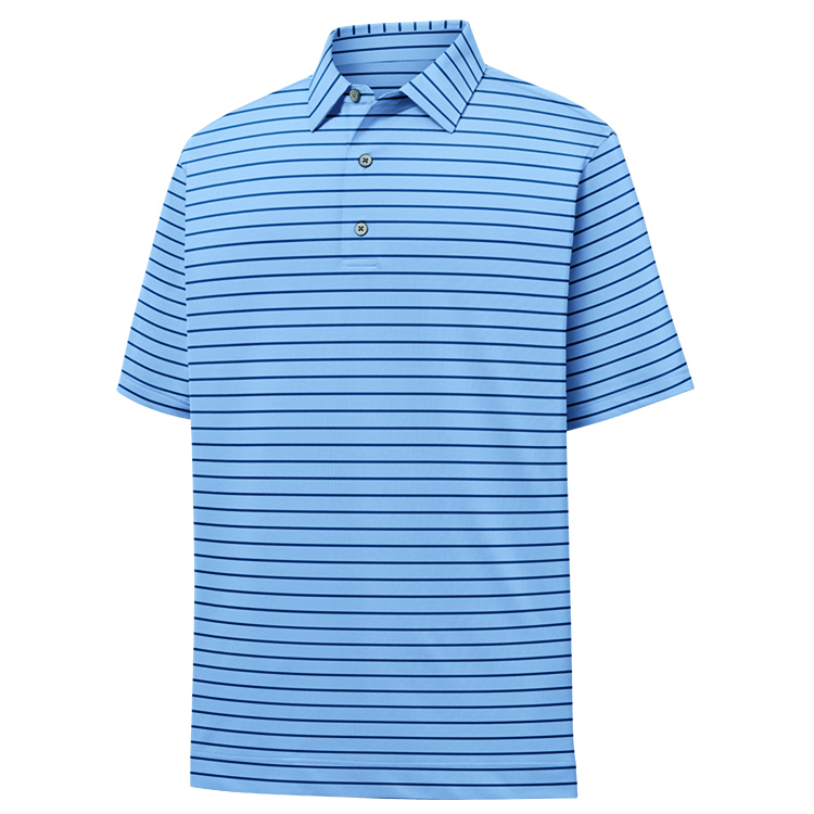 FootJoy ProDry Performance Classic Stripe- Athletic Fit Polo 9