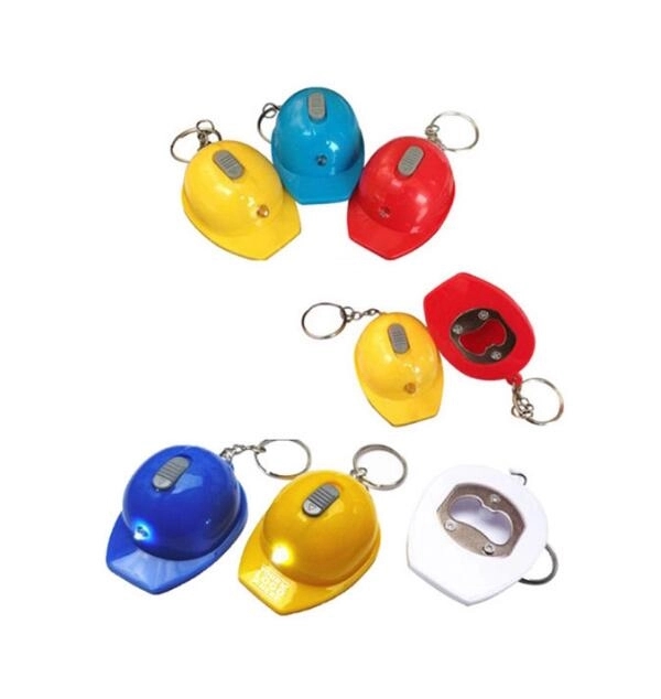 Helmet Shape Opener with Keychain 2