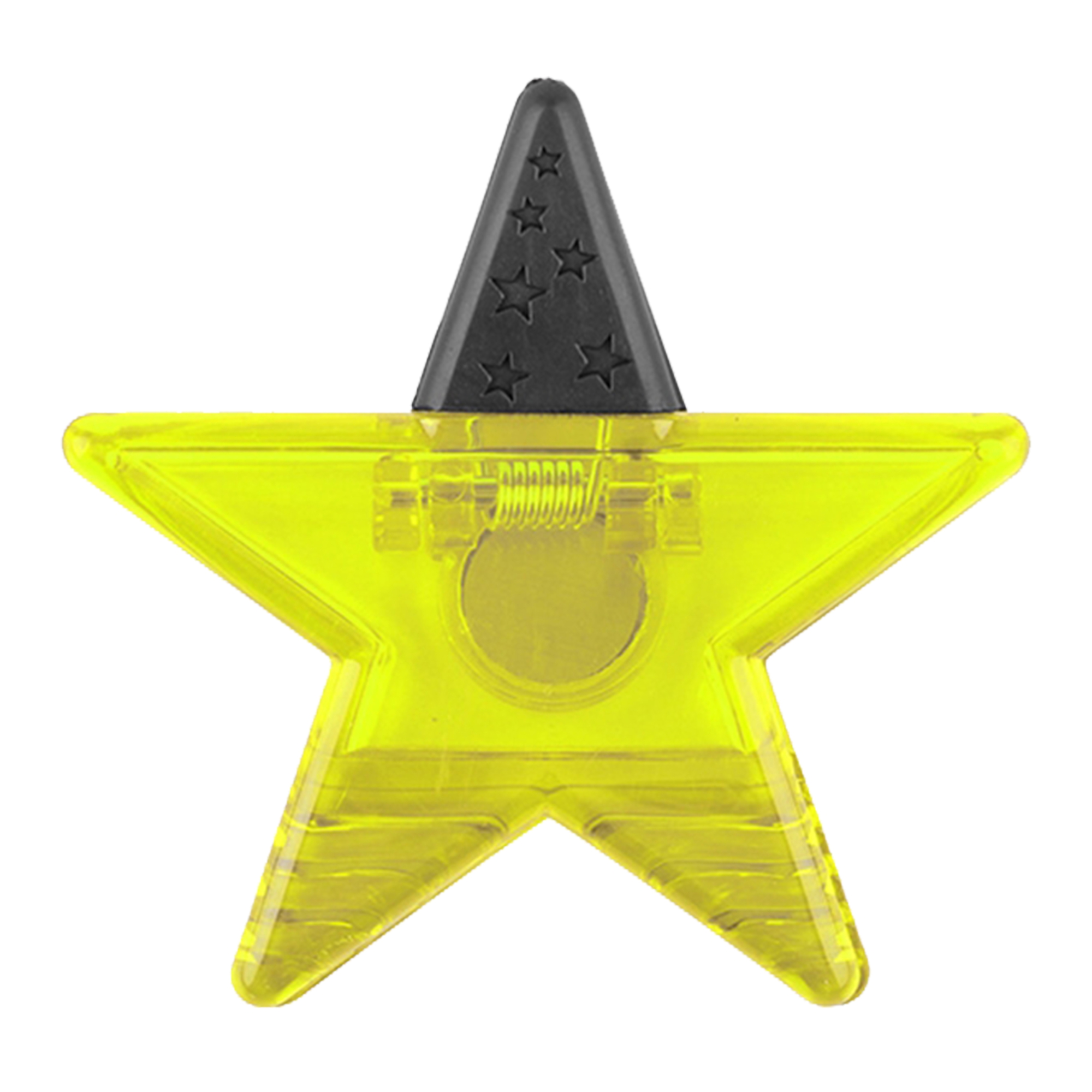 Star Shaped Plastic Magnetic Clip 2