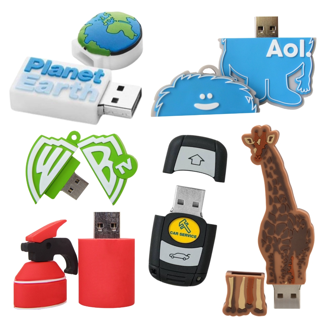 Custom 2D Or 3D USB Drive 2