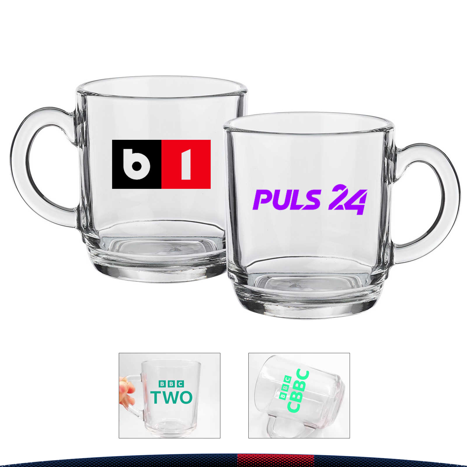 10 oz. Glass Ceramic Coffee Mug 3