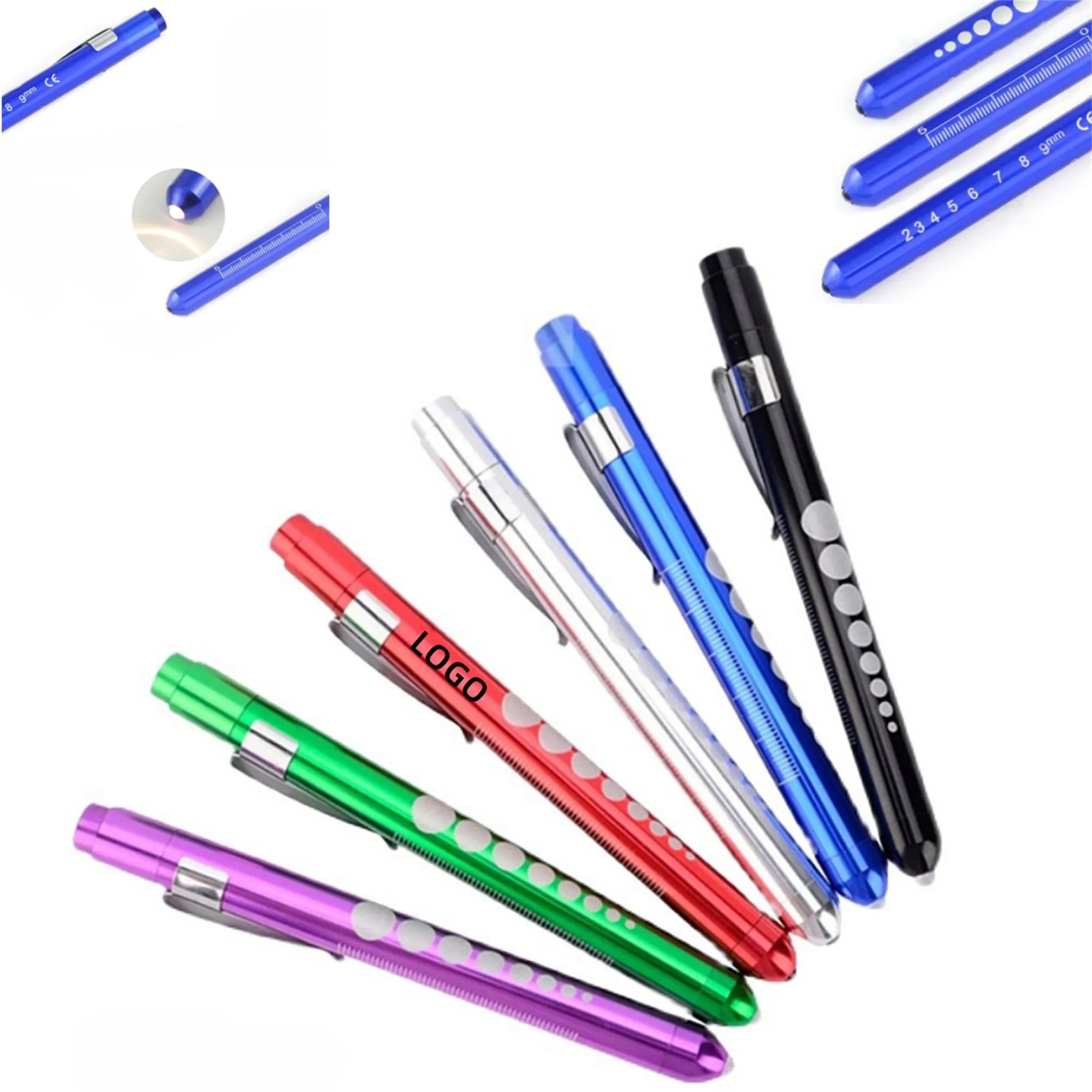 Medical Penlight with Pupil Gauge and Ruler 2