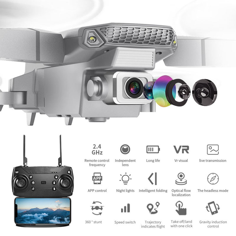 4K Dual-Camera Drone with HD Aerial Photography 3