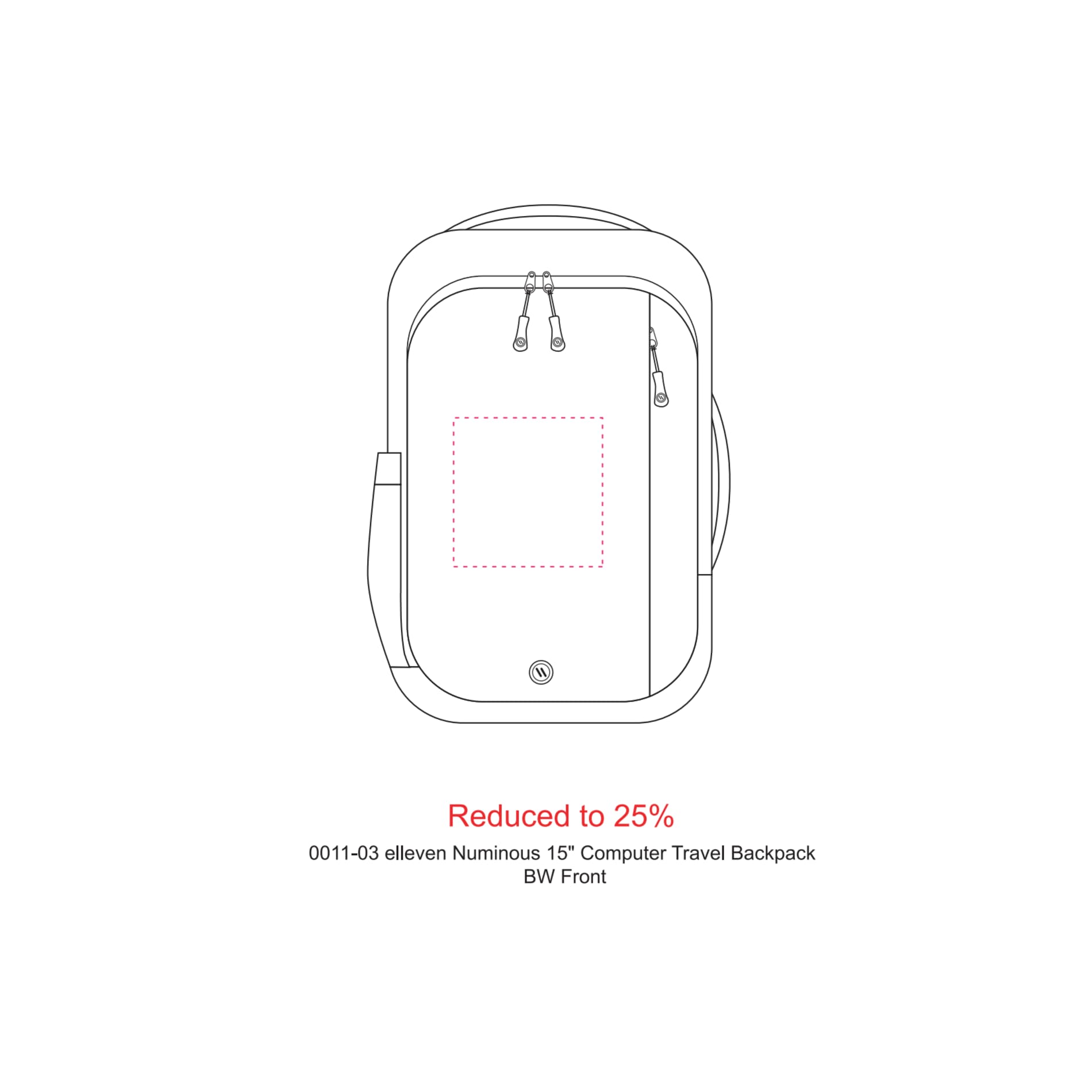 elleven™ Numinous 15" Computer Travel Backpack 6
