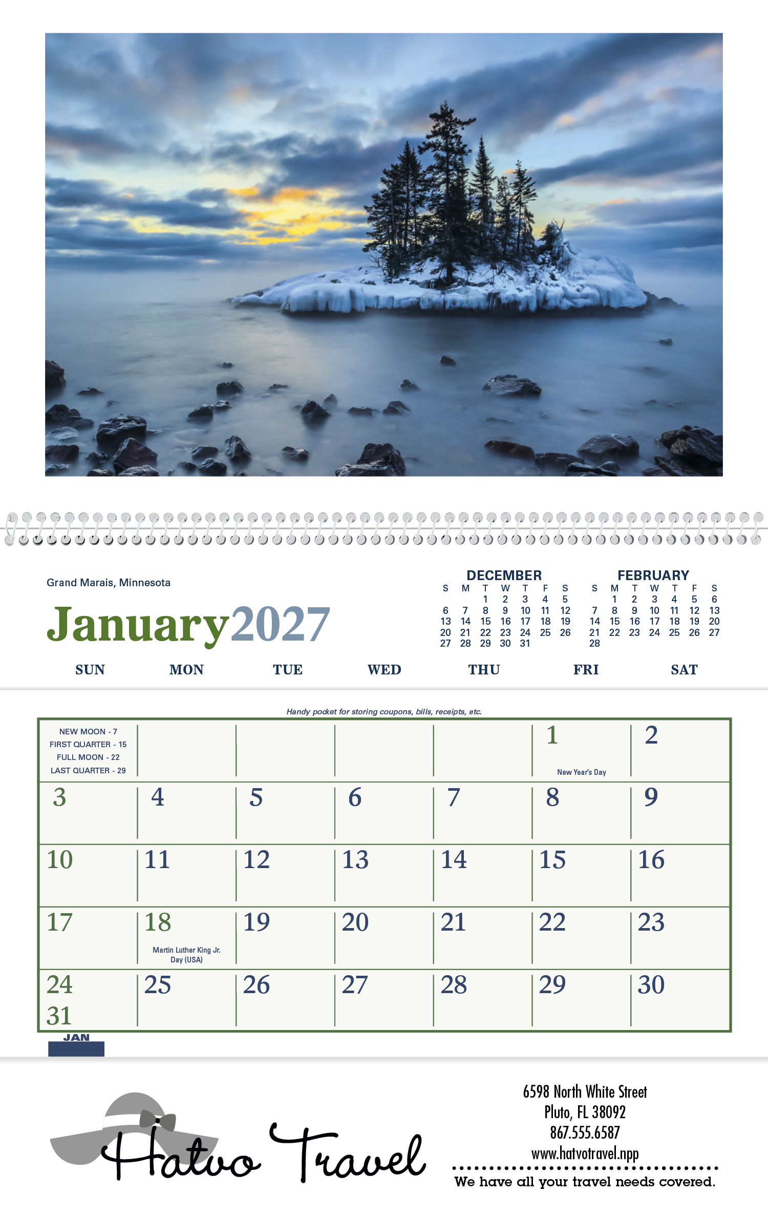 Triumph® Calendars Beautiful America Pocket Calendar 41